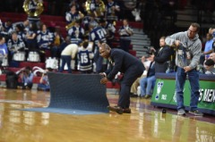 Scottie at the 2015 Ivy League Men's Basketball Playoff.